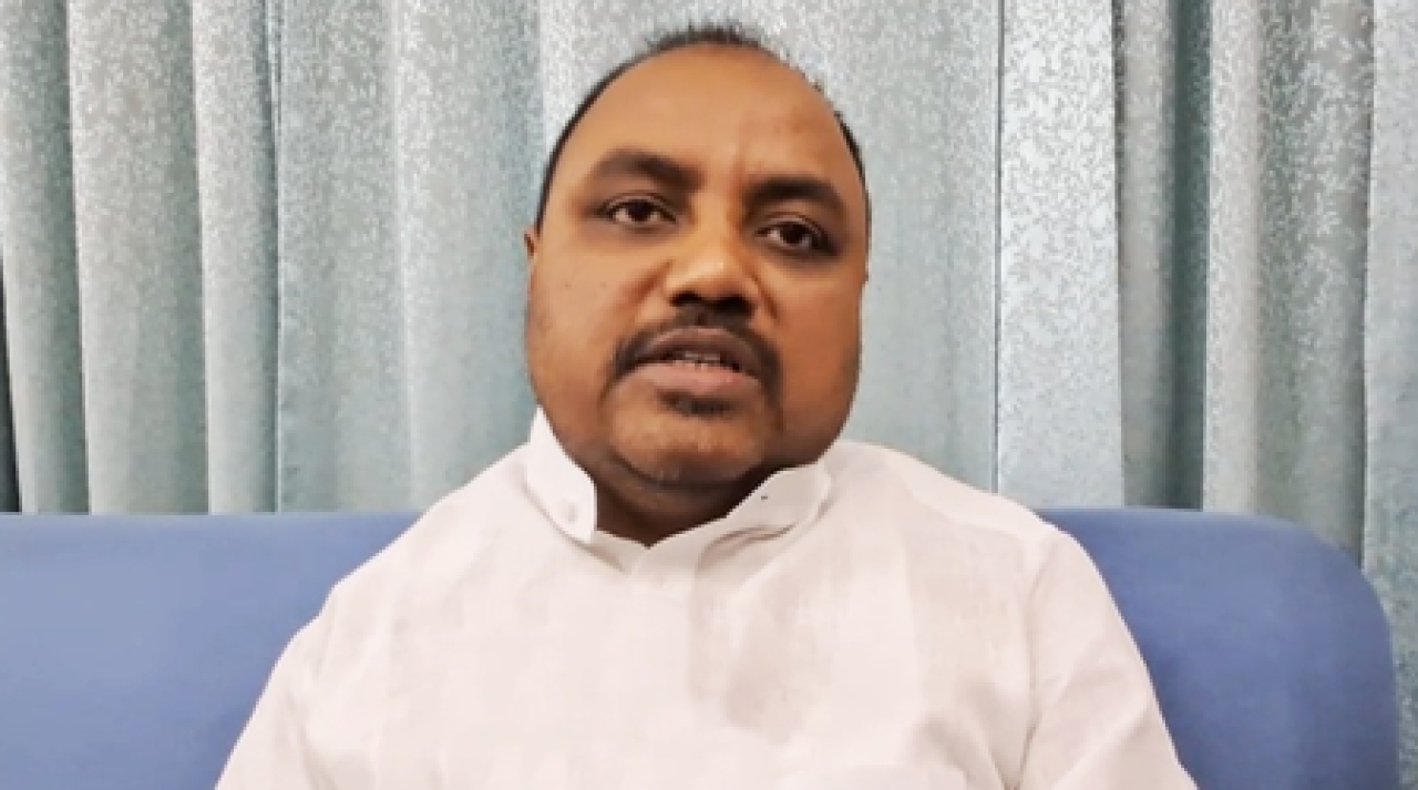 भाजपा सांसद शंभू शरण का कांग्रेस पर आरोप, घुसपैठियों को भगाने का किया वादा