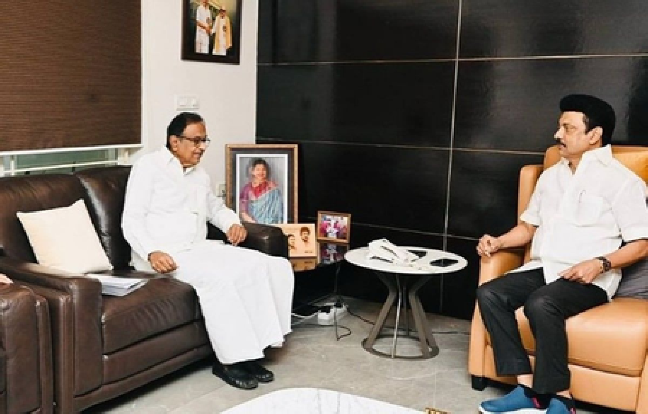 पुडुचेरी चुनाव: चिदंबरम और स्टालिन की महत्वपूर्ण बैठक