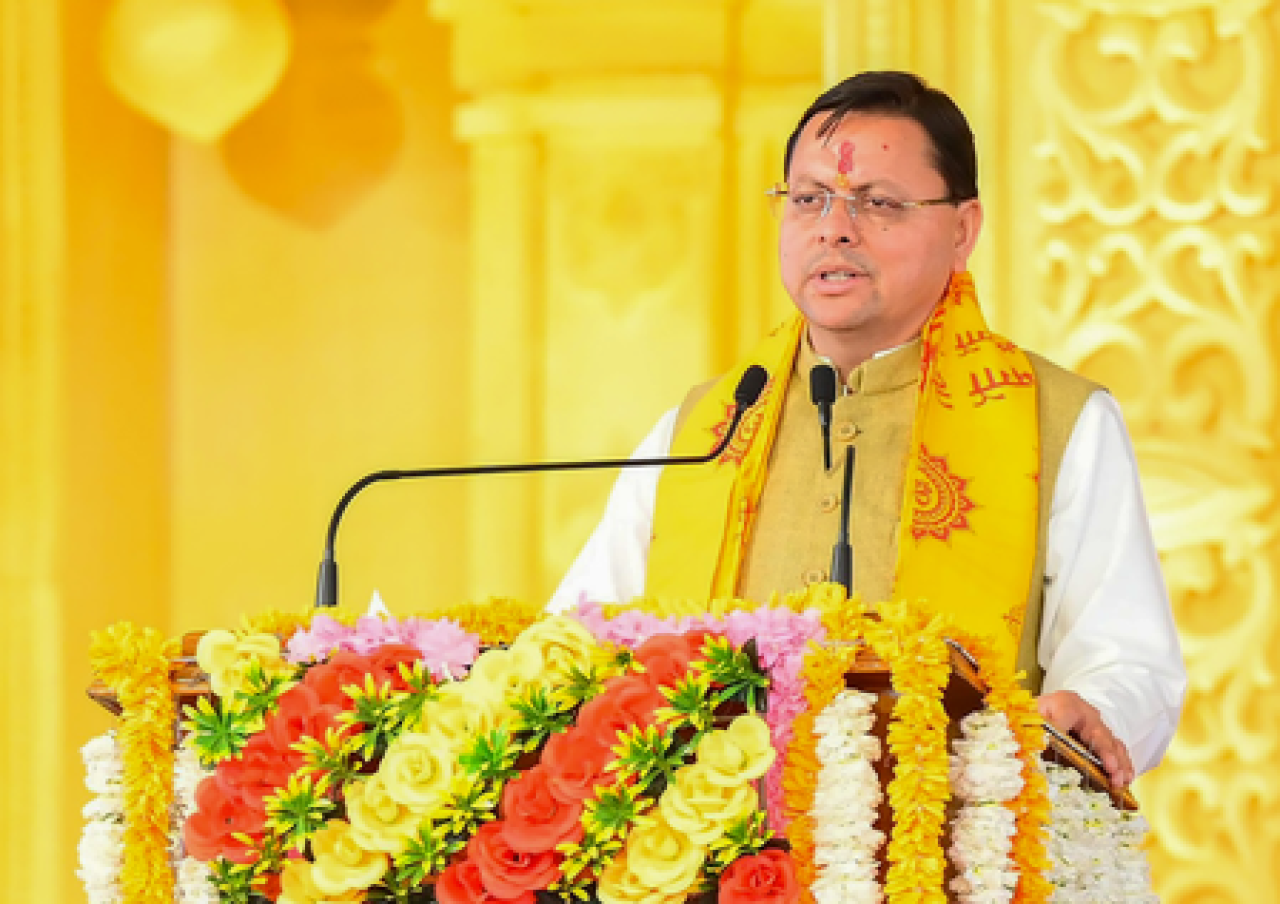 हरिद्वार में सीएम धामी ने चार साल की उपलब्धियां गिनाईं